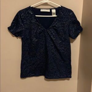 First issue, Liz Claiborne company shirt.